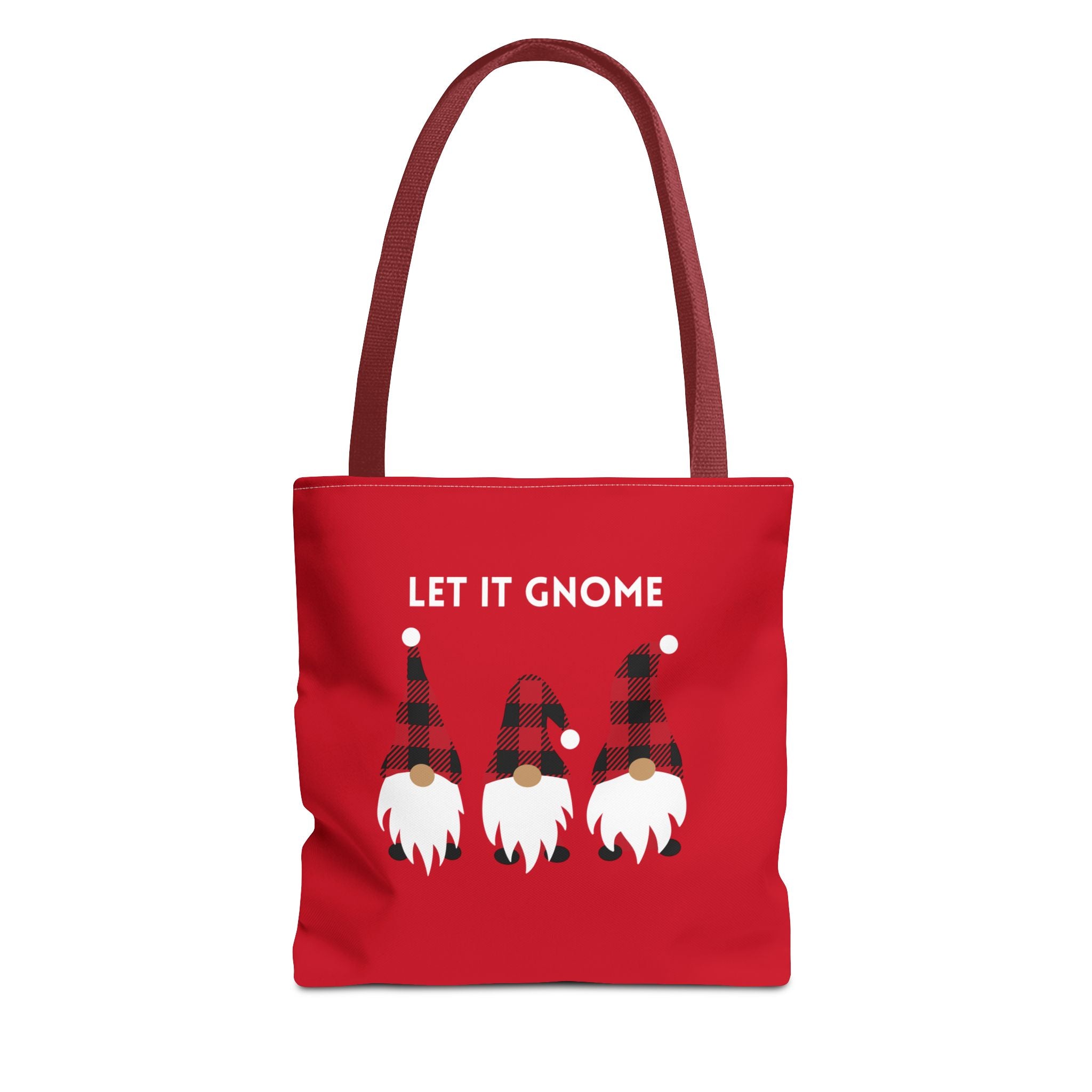 Let It Gnome Tote Bag - Quirky and Fun Carryall for Gnome Lovers