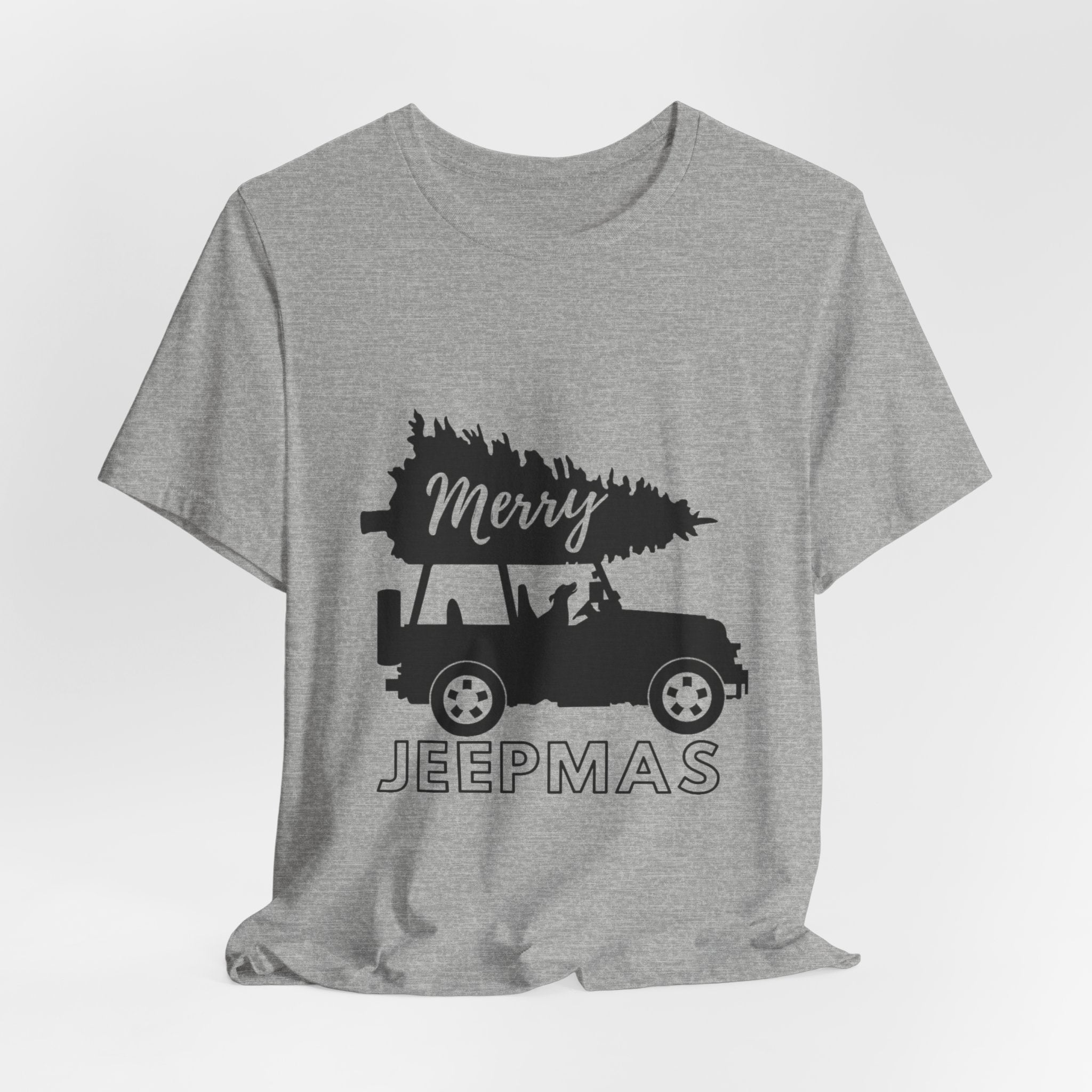 Merry Jeepmas Black Imprint Short Sleeve Tee