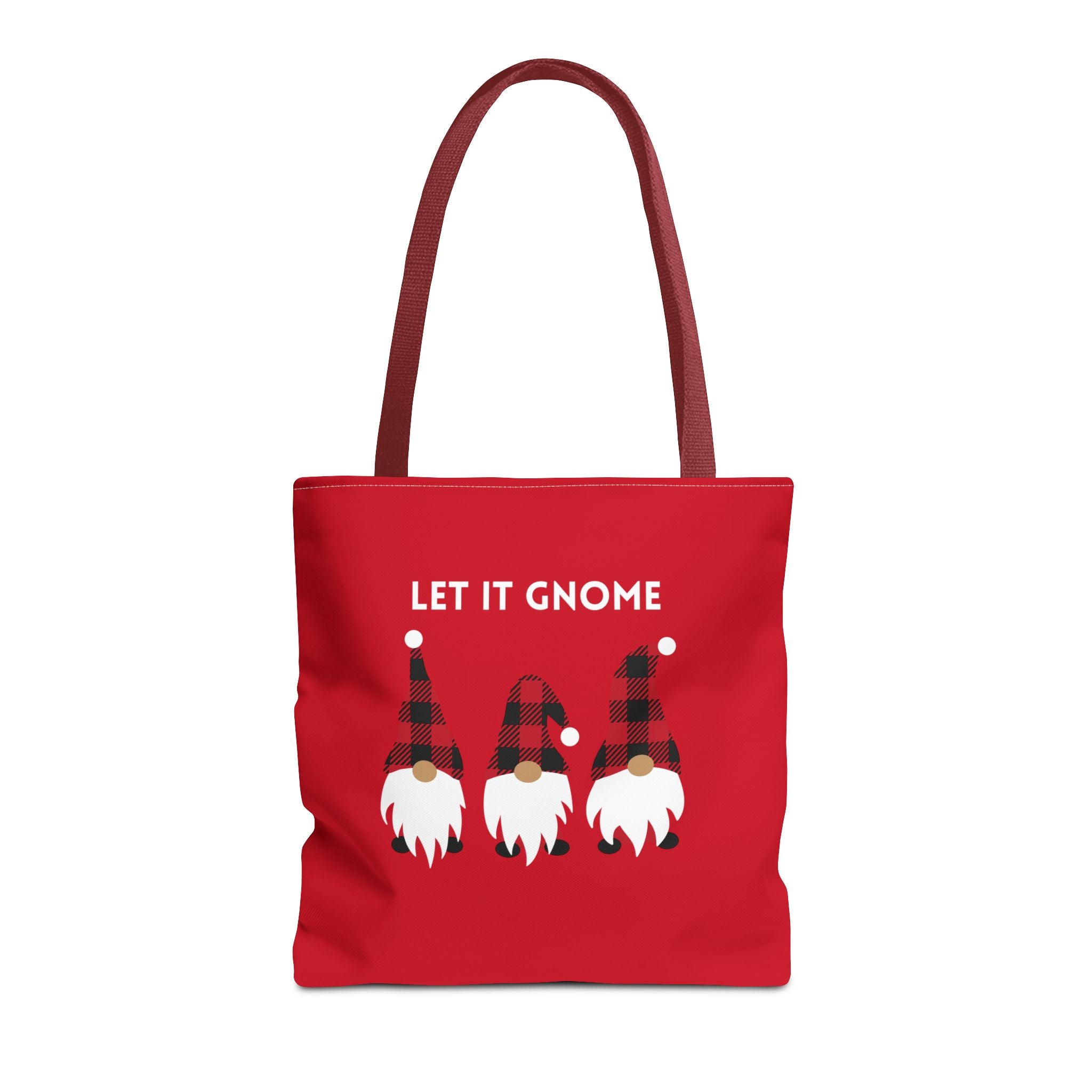 Let It Gnome Tote Bag - Quirky and Fun Carryall for Gnome Lovers