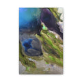 Canvas Print - Abstract Artistic Peacock Feathers Design