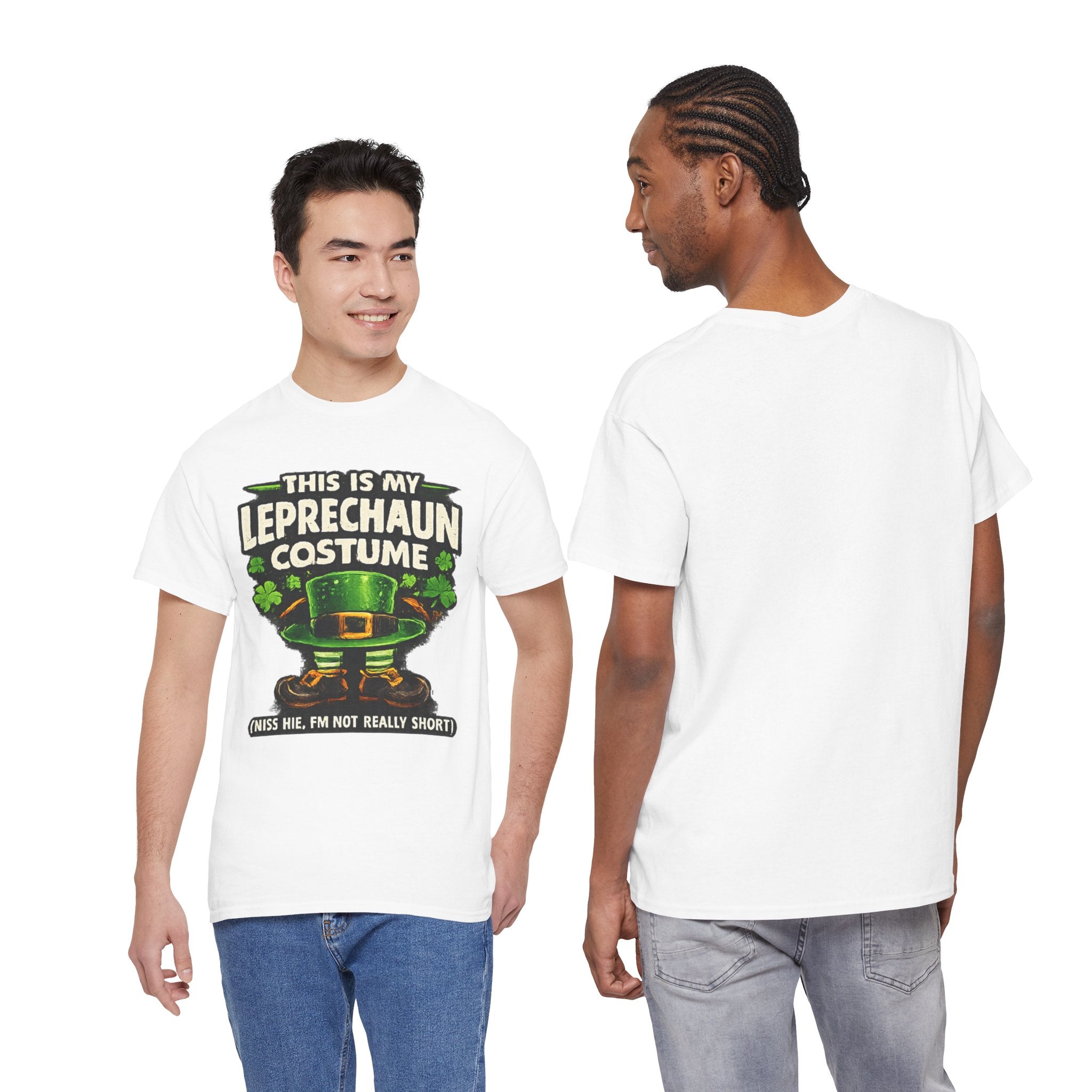 🍀 St. Patrick's Day Shirt "This Is My Leprechaun Costume" Funny Graphic Tee | 100% Cotton