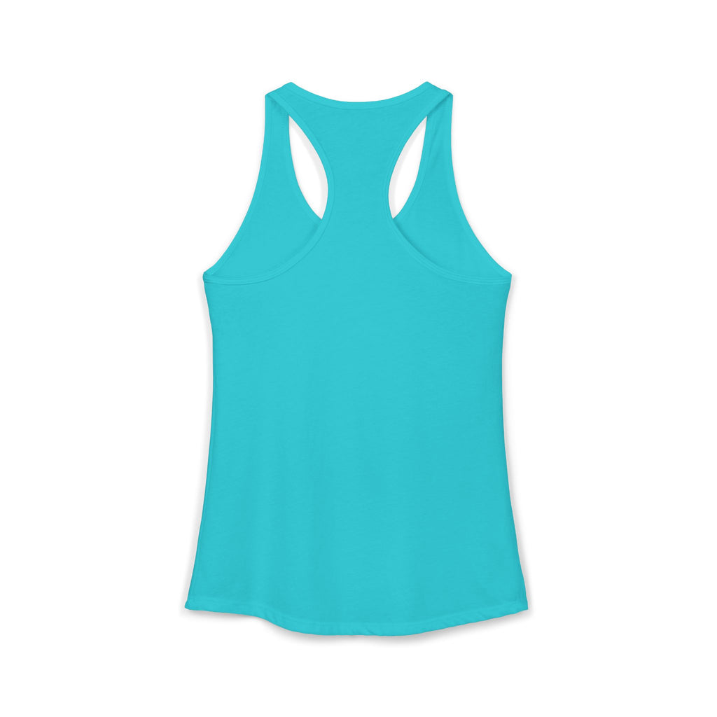Sun and Waves Racerback Tank - Women's Ideal Summer Top for Chill Vibes and Outdoor Activities, Beachwear, Athletic Shirt