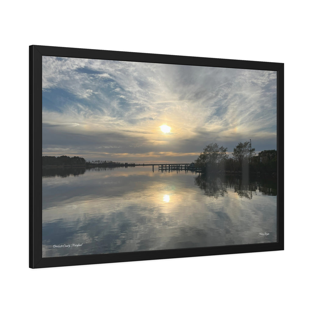 Serene Coastal Framed Photography, Perfect Gift for Nature Lovers and Coastal Landscapes, untouched photography by M Bryan