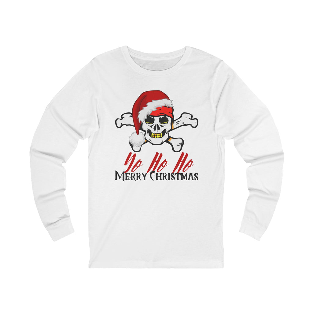 Yo HO Ho It’s a Pirate’s Christmas Life for Me! Unisex Long Sleeve Tee