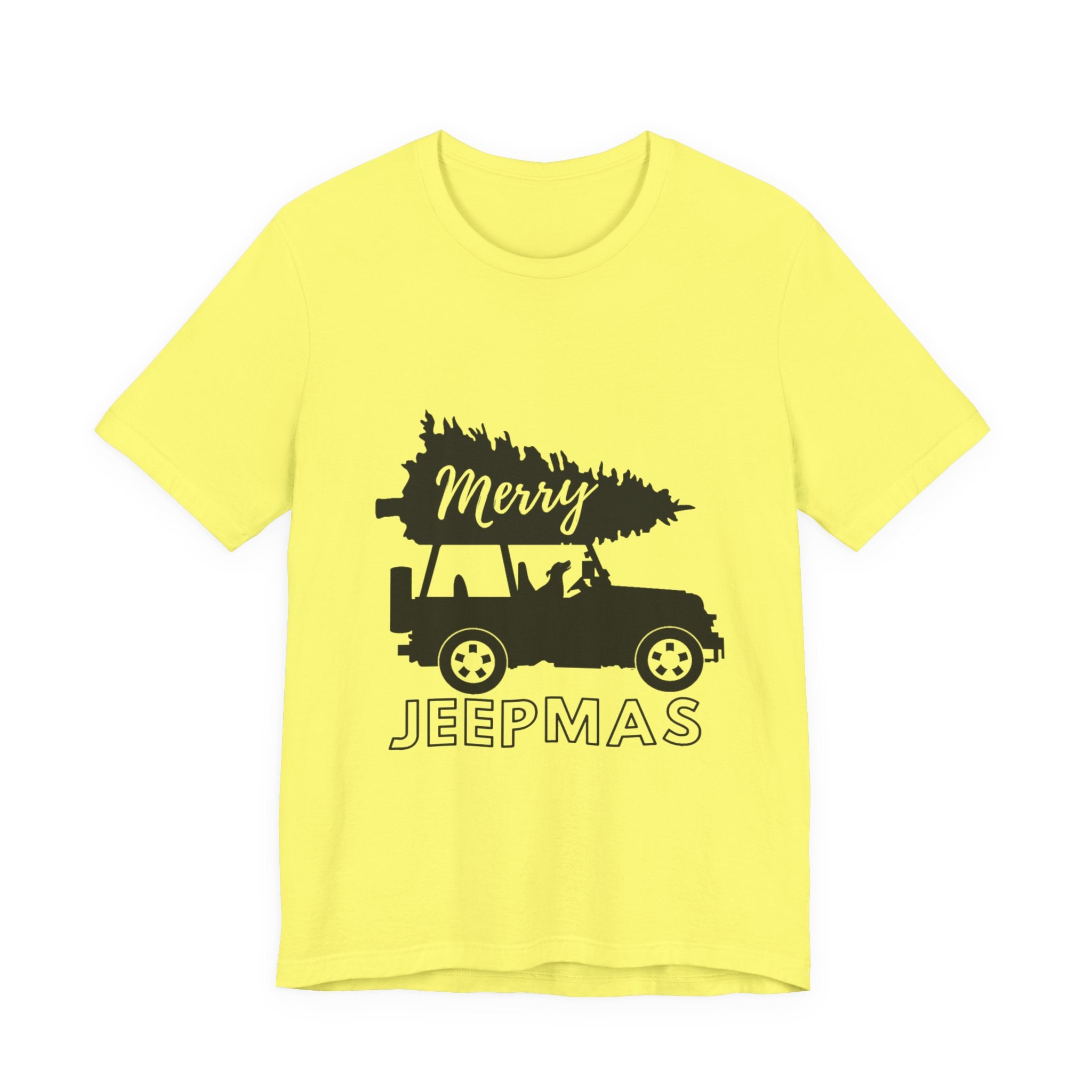 Merry Jeepmas Black Imprint Short Sleeve Tee