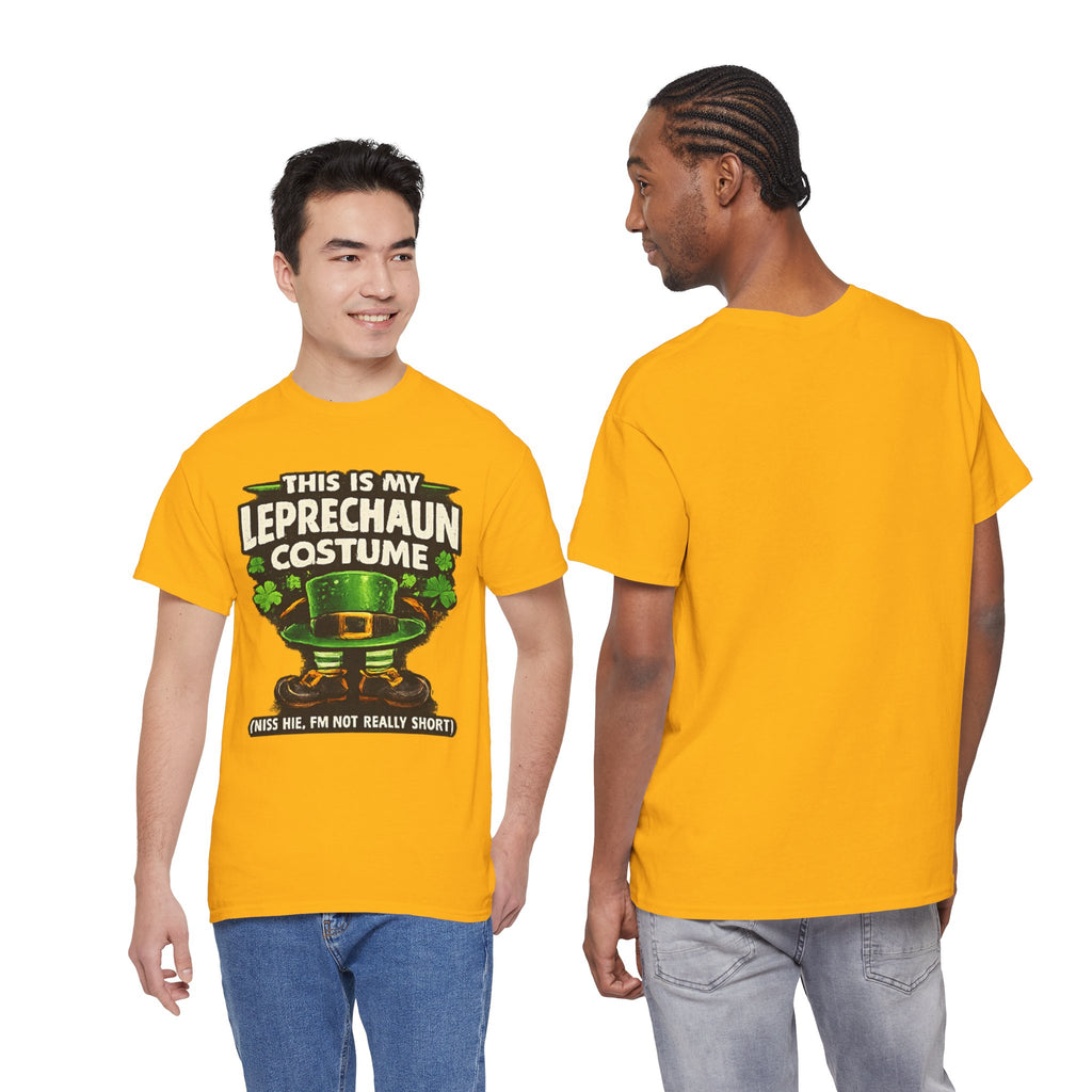 🍀 St. Patrick's Day Shirt "This Is My Leprechaun Costume" Funny Graphic Tee | 100% Cotton