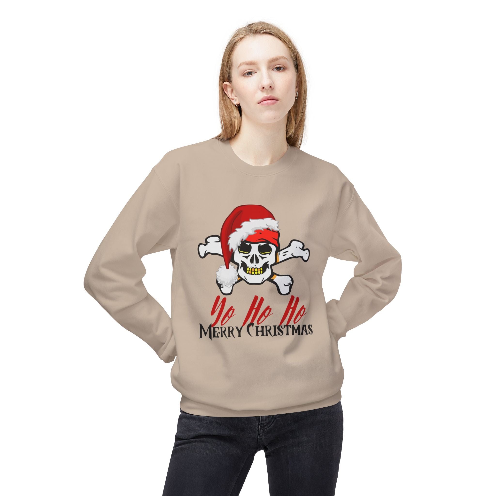 Pirate's Christmas Fleece Sweatshirt