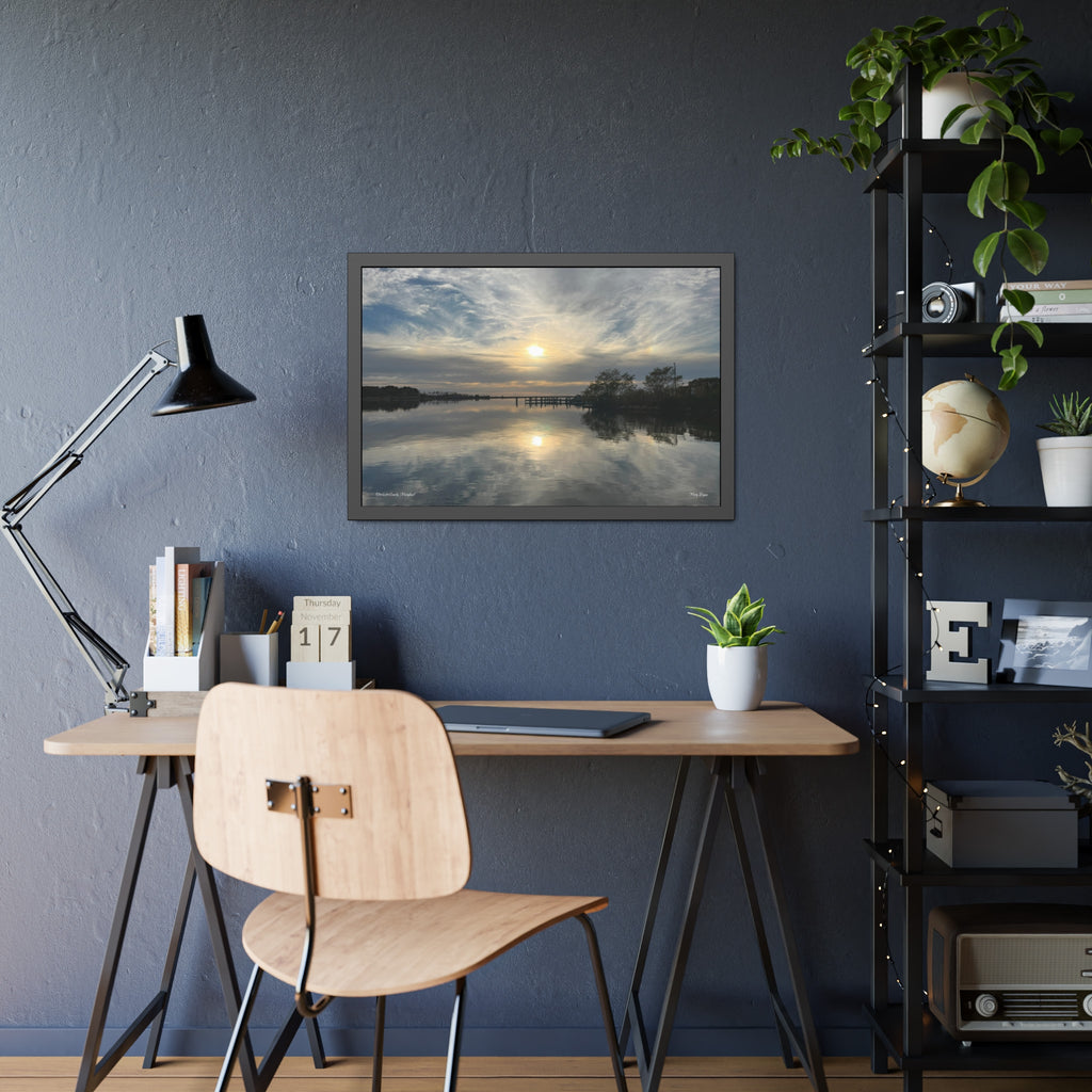 Serene Coastal Framed Photography, Perfect Gift for Nature Lovers and Coastal Landscapes, untouched photography by M Bryan