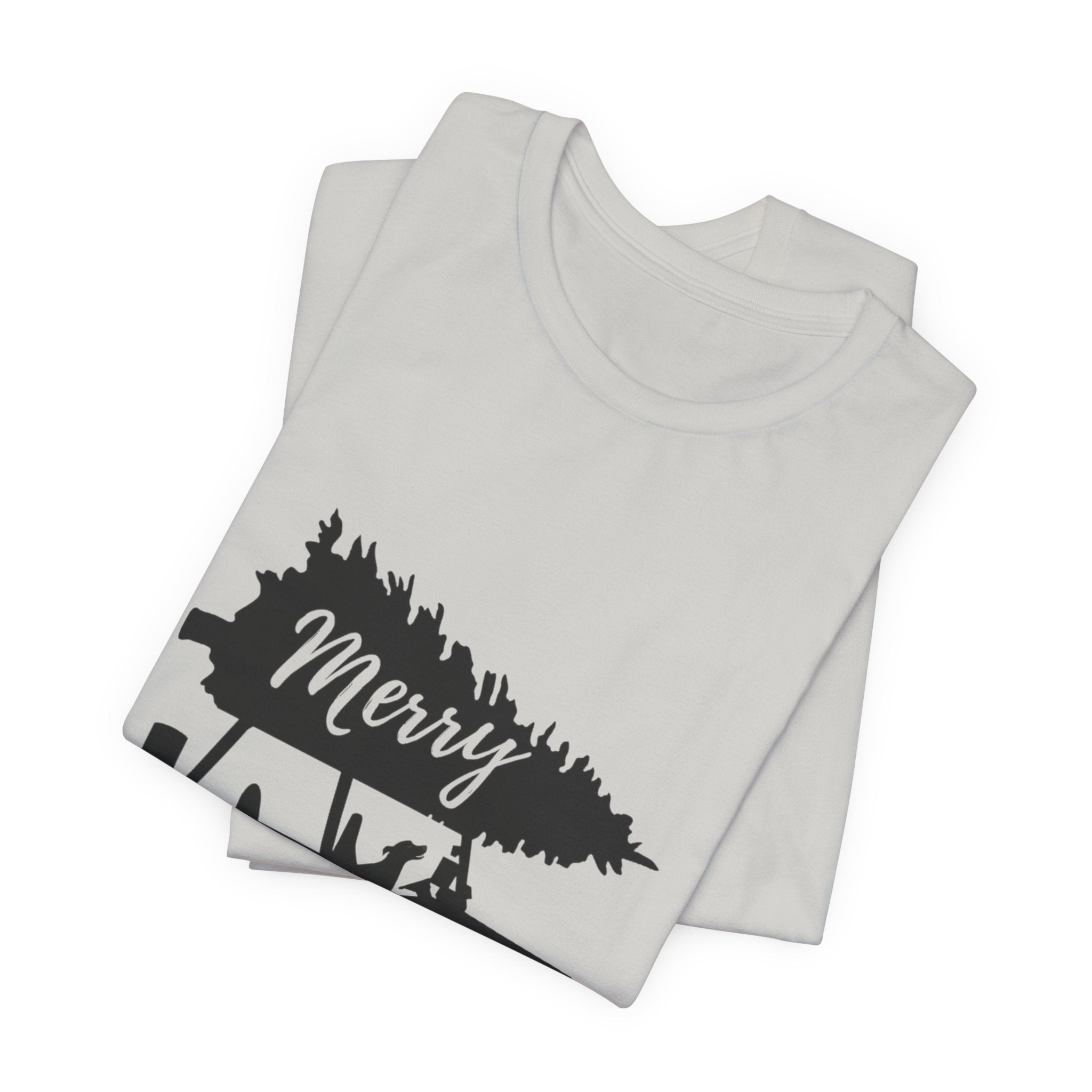 Merry Jeepmas Black Imprint Short Sleeve Tee
