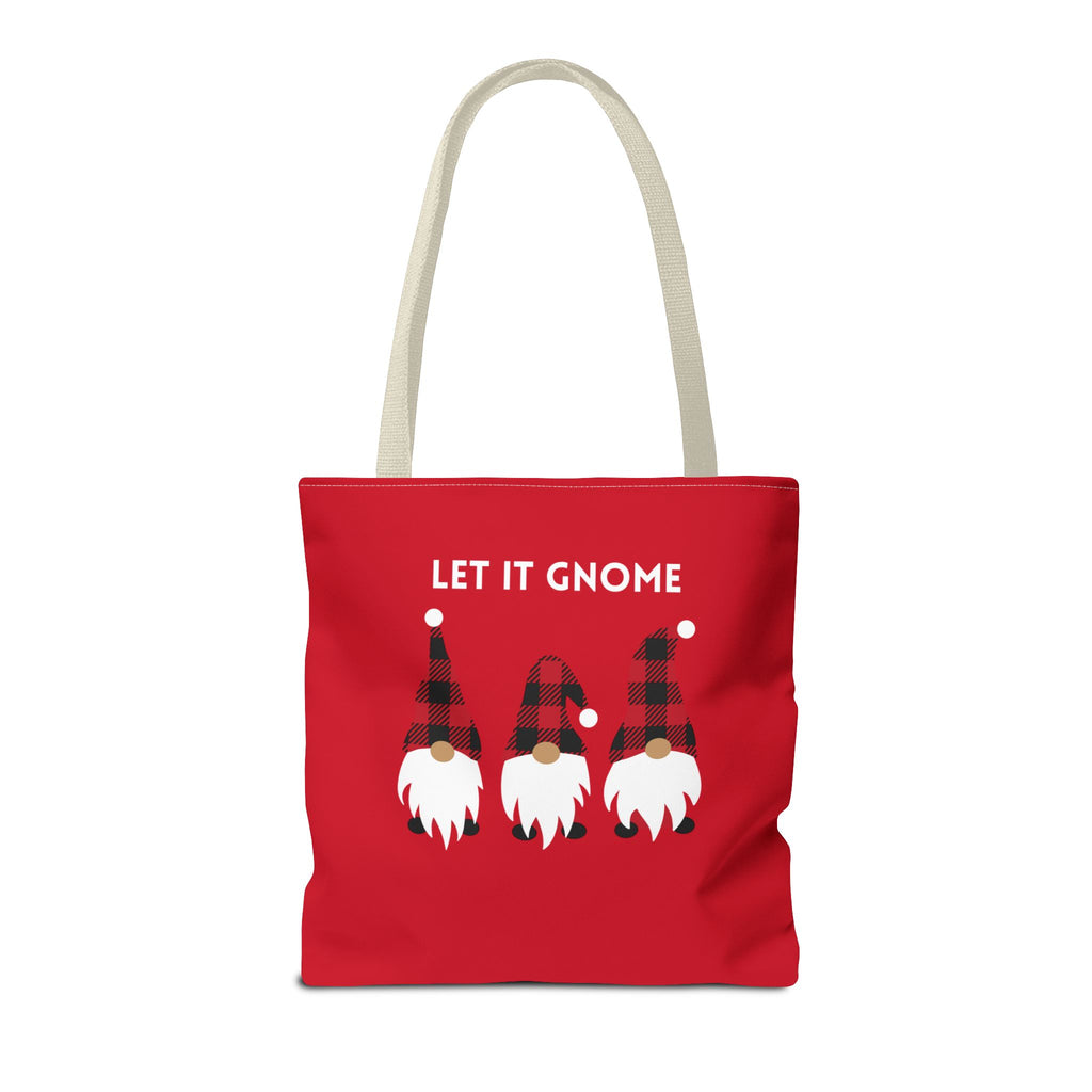 Let It Gnome Tote Bag - Quirky and Fun Carryall for Gnome Lovers