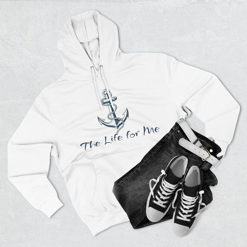 Anchor Graphic Hoodie — "The Life for Me" Nautical Pullover