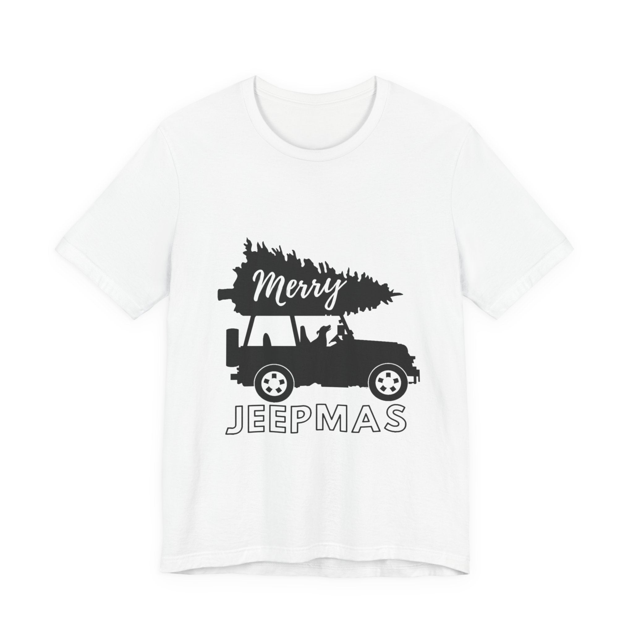 Merry Jeepmas Black Imprint Short Sleeve Tee