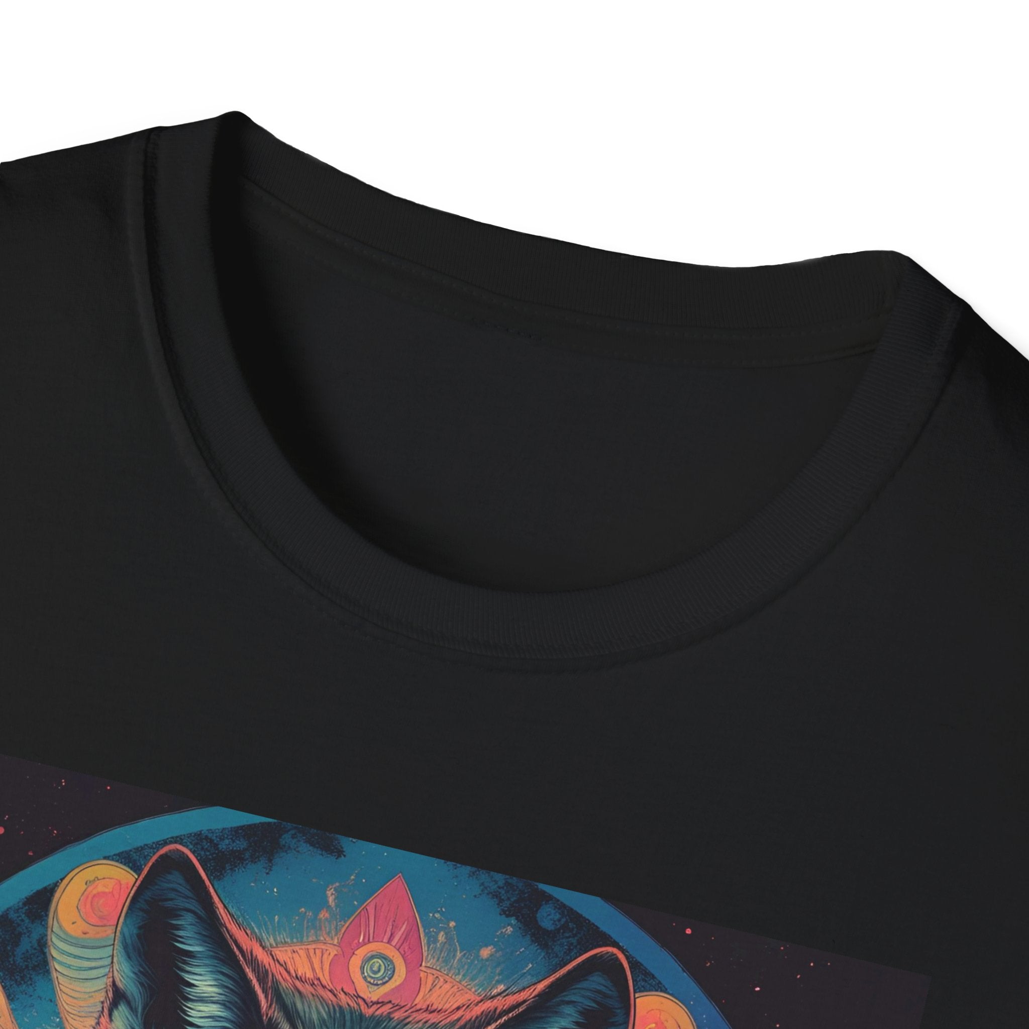 Space Wolf Unisex T-Shirt, Sci-Fi Psychedelic Wolf, I Am Your Captain, Cosmic Tee, Galaxy Shirt